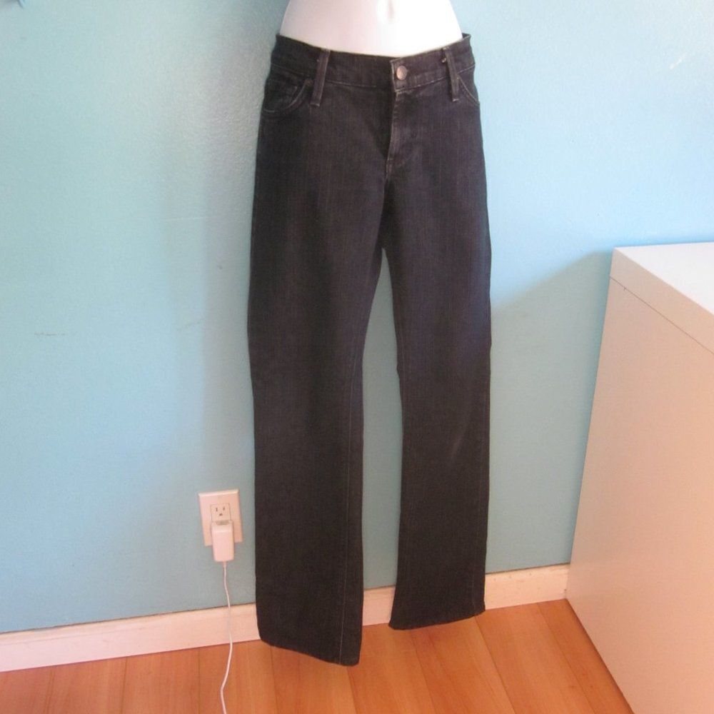 James Jeans Dry Aged Denim “Tom” Size 28 Straight Leg Mens Raw Blue Made in USA